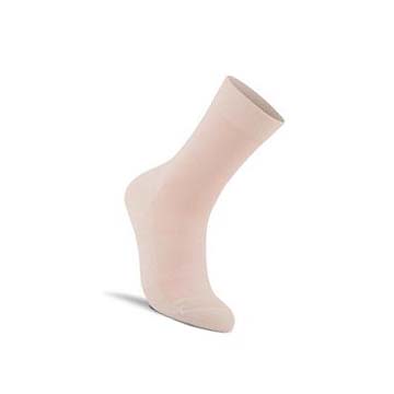 Women's Ecco Dress Short-Crew Socks Beige | SG 422UZG